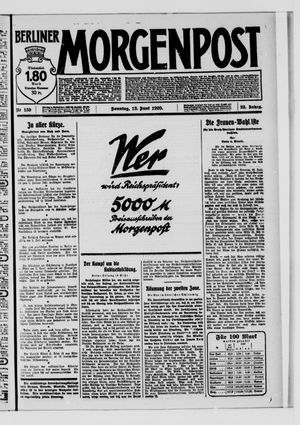 Berliner Morgenpost vom 13.06.1920