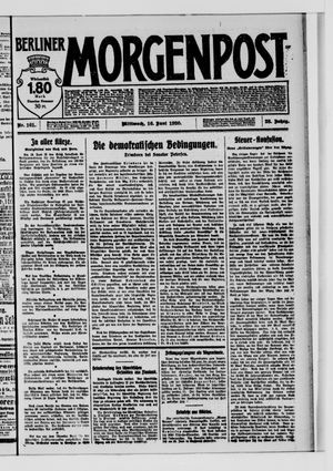 Berliner Morgenpost on Jun 16, 1920
