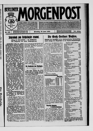 Berliner Morgenpost vom 22.06.1920