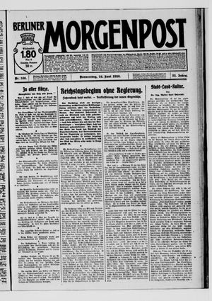 Berliner Morgenpost vom 24.06.1920