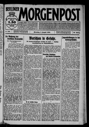 Berliner Morgenpost vom 03.08.1920
