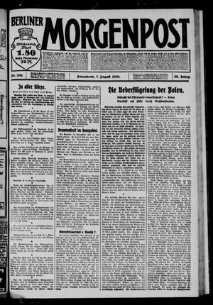 Berliner Morgenpost vom 07.08.1920