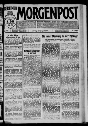 Berliner Morgenpost vom 13.08.1920