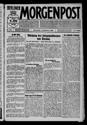Berliner Morgenpost vom 04.09.1920