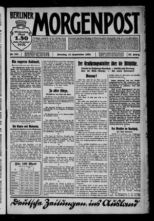 Berliner Morgenpost vom 12.09.1920