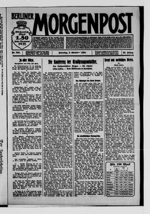 Berliner Morgenpost on Oct 3, 1920