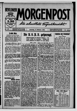 Berliner Morgenpost vom 17.10.1920