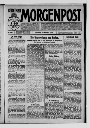 Berliner Morgenpost vom 19.10.1920