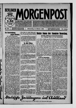 Berliner Morgenpost vom 21.10.1920