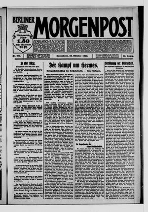 Berliner Morgenpost vom 23.10.1920