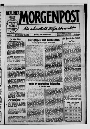 Berliner Morgenpost vom 24.10.1920