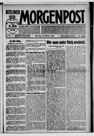 Berliner Morgenpost vom 26.10.1920