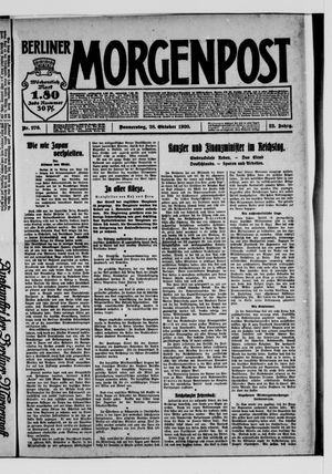 Berliner Morgenpost vom 28.10.1920