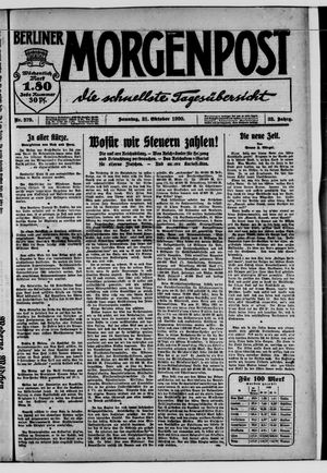 Berliner Morgenpost on Oct 31, 1920