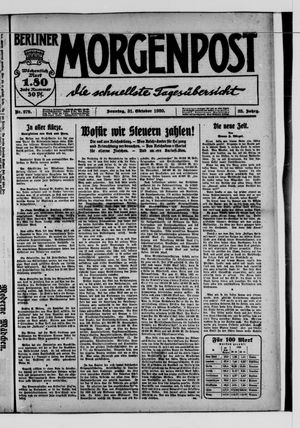Berliner Morgenpost on Oct 31, 1920