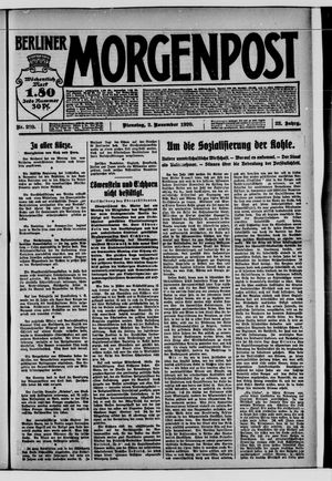 Berliner Morgenpost vom 02.11.1920