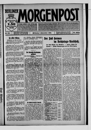 Berliner Morgenpost vom 03.11.1920