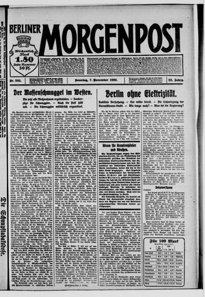 Berliner Morgenpost vom 07.11.1920