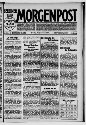 Berliner Morgenpost vom 14.11.1920