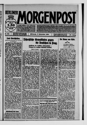 Berliner Morgenpost vom 17.11.1920
