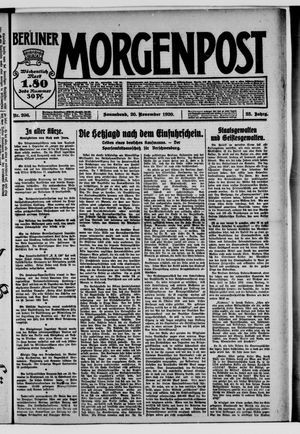 Berliner Morgenpost vom 20.11.1920