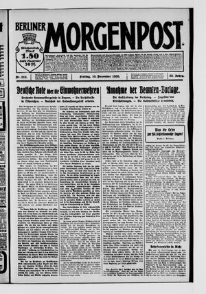 Berliner Morgenpost vom 10.12.1920