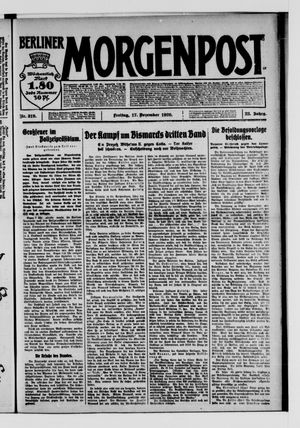 Berliner Morgenpost on Dec 17, 1920