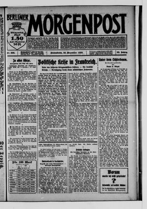 Berliner Morgenpost vom 25.12.1920