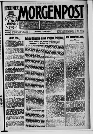 Berliner Morgenpost on Jun 7, 1921