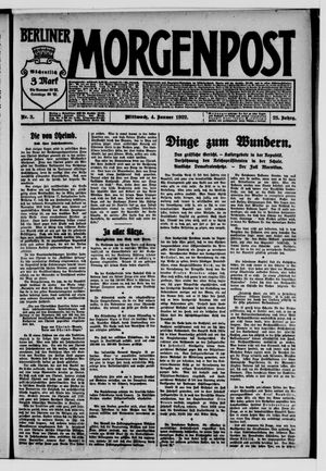 Berliner Morgenpost on Jan 4, 1922