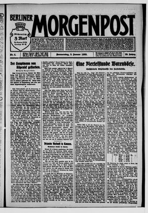 Berliner Morgenpost on Jan 5, 1922