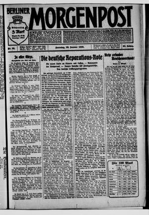 Berliner Morgenpost on Jan 29, 1922