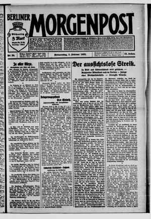 Berliner Morgenpost on Feb 2, 1922