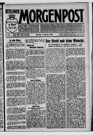 Berliner Morgenpost vom 03.02.1922