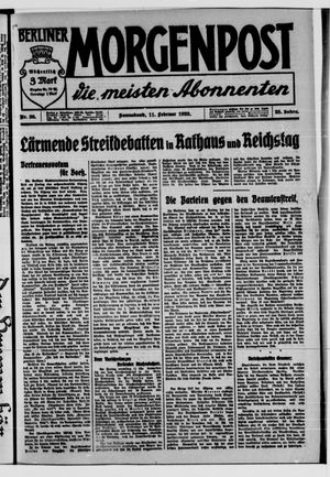 Berliner Morgenpost on Feb 11, 1922