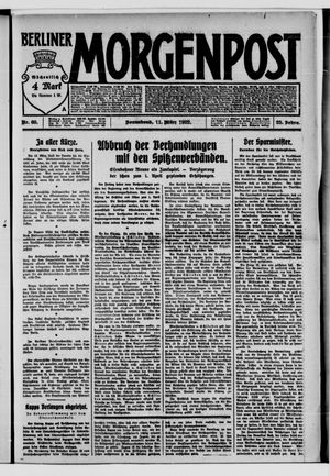 Berliner Morgenpost on Mar 11, 1922