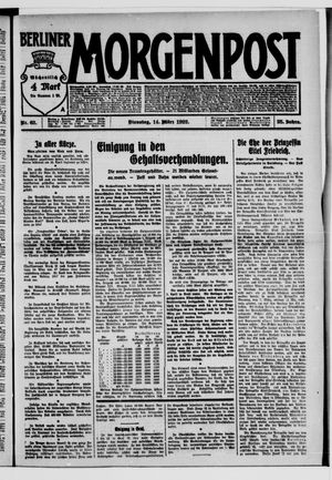 Berliner Morgenpost vom 14.03.1922