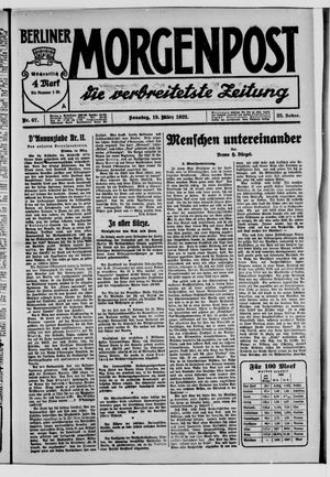 Berliner Morgenpost vom 19.03.1922