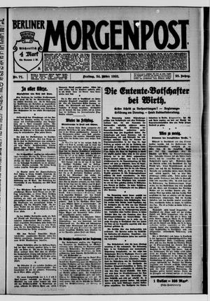 Berliner Morgenpost on Mar 24, 1922