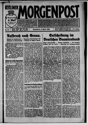 Berliner Morgenpost vom 08.04.1922