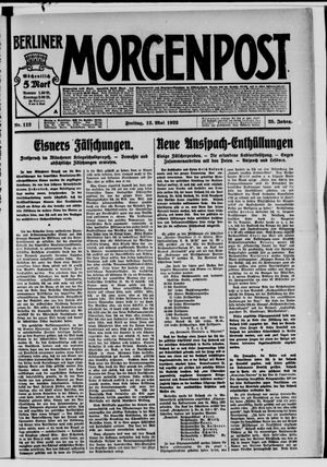 Berliner Morgenpost on May 12, 1922