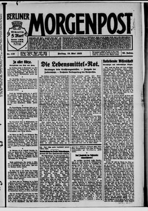 Berliner Morgenpost vom 19.05.1922