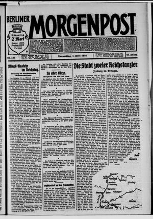 Berliner Morgenpost on Jun 1, 1922