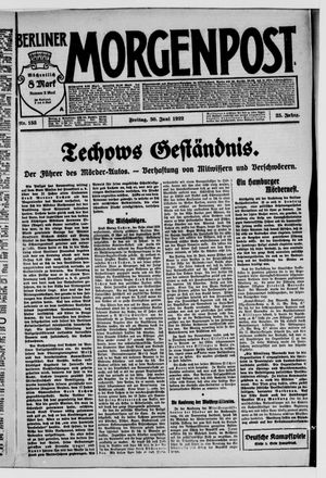 Berliner Morgenpost vom 30.06.1922