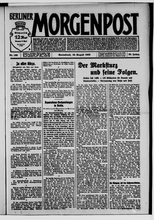 Berliner Morgenpost on Aug 19, 1922