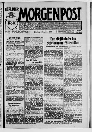 Berliner Morgenpost vom 05.12.1922