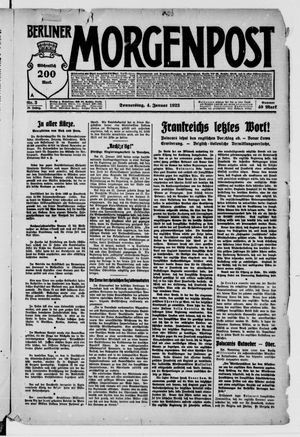 Berliner Morgenpost vom 04.01.1923