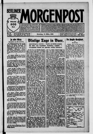 Berliner Morgenpost on Mar 13, 1923