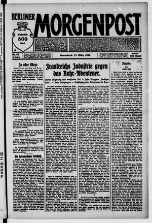 Berliner Morgenpost vom 17.03.1923