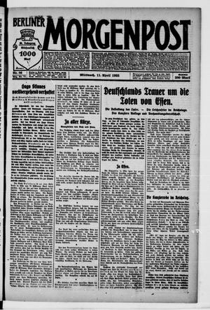 Berliner Morgenpost vom 11.04.1923